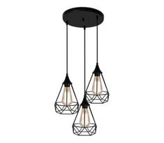 pakabiname sviestuvai sietynai - Šviestuvas kabinamas Candellux Graf, E27, 3 x 60 W - 2 nuotrauka