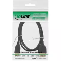 mini hdmi to - InLine Superslim 4K UHD Cable HDMI To Mini HDMI Type C 1.8m Black - 3 nuotrauka