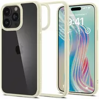 Spigen Ultra Hybrid dėklas Apple iPhone 15 Pro Smėlio (Beige)