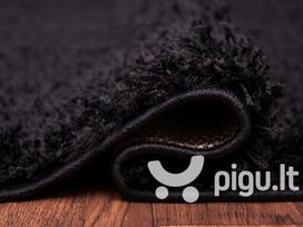 Kilimas Shaggy Black, 160 x 220 cm