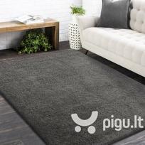 Neslystantis kilimas Shaggy Grafit 80x150 cm