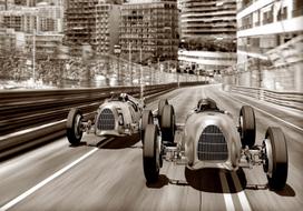 Fototapetas Artgeist Retro Formula 1, 245 cm x 350 cm