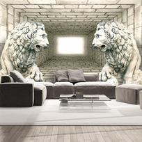 Fototapetas Artgeist Chamber Of Lions XLNEW011388, 175 cm x 175 cm