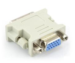 dvi vga - Akyga Adapter VGA / DVI Grey - 2 nuotrauka