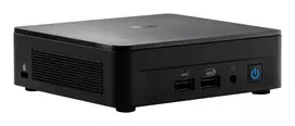 intel nuc - ASUS NUC 12 Pro Slim RNUC12WSKI700002I, Intel Core i7-1260P, Juodas (Black) - 4 nuotrauka