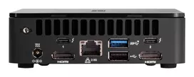 intel nuc - ASUS NUC 12 Pro Slim RNUC12WSKI700002I, Intel Core i7-1260P, Juodas (Black) - 5 nuotrauka