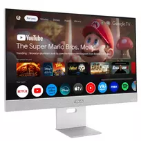monitorius 27 coliu - ASUS ZenScreen Smart MS27UC 27" IPS, 4K, pilkas (Grey) - 4 nuotrauka