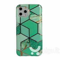 Cosmo Marble dėklas telefonui skirtas iPhone 11 Pro, D2, žalias