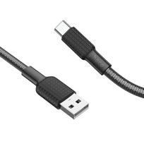 usb c to usb a white - Hoco X69 USB-A į USB-C kabelis 3A 1 m Juodas/Baltas (Black/White) - 5 nuotrauka