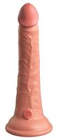 dildo 18 - Falo imitatorius "King Cock Elite KCE 7", Dvigubo tankio, Natūralus (Natural) - 5 nuotrauka