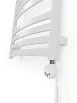 elektrinis ranksluosciu dziovintuva - Elektrinis rankšluosčių džiovintuvas Terma D01, ral 9016, 50 cm x 121 cm, 400 W - 2 nuotrauka