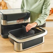 tefal easy fry - Tefal Dual Easy Fry Flex EY922D 9 L Juoda (Black) - 5 nuotrauka