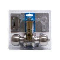 durys su spyna - Burbulinė rankena MP, MRO-50-WC, matinio chromo sp., - 2 nuotrauka
