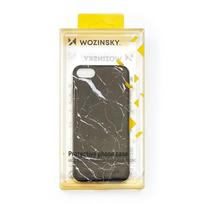 s22 ultra deklai - Wozinsky "Marble Gel Case for Samsung Galaxy S22 Ultra" Balta (White) - 6 nuotrauka