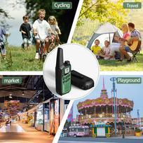 nesiojamas radijas - Baofeng BF-T25E Žalias (Green), 2 vnt. - 10 nuotrauka