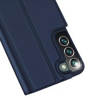 s22 plus telefonas - Dux Ducis "Skin Pro Book Case Galaxy S22 Plus" Blue - 20 nuotrauka