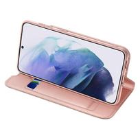 s22 plus telefonas - Telefono dėklas Dux Ducis Skin Pro, Samsung Galaxy S22 Plus, šviesiai rožinė - 17 nuotrauka