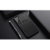 s22 plus telefonas - Nillkin "Qin Book PRO Case Galaxy S22 Plus" Brown - 4 nuotrauka