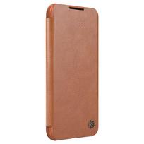 s22 plus telefonas - Nillkin "Qin Book PRO Case Galaxy S22 Plus" Brown - 17 nuotrauka