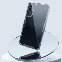 samsung s22 dangtelis - Nillkin "Nature TPU PRO Cover Galaxy S22 Plus" Transparent - 13 nuotrauka