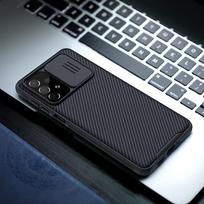 telefono kameros apsauga - Nillkin "CamShield Case Galaxy A73 5G" Blue - 10 nuotrauka