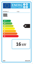 antara katilai - Kietojo kuro katilas ANTARA K-16 D, 16 kW - 3 nuotrauka