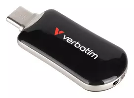 usb c atmintukas 128 - Pendrive Verbatim Plectra 128GB USB-C juodos spalvos 30225 - 6 nuotrauka