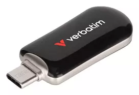 usb c atmintukas 128 - Pendrive Verbatim Plectra 128GB USB-C juodos spalvos 30225 - 7 nuotrauka