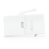 tinklo kabelio jungtia - UBIQUITI CAT6 KEYSTONE COUPLER, 12-PACK. PASS-THROUGH CAT6 KEYSTONE COUPLER FOR CONNECTING PRE-TERMINATED ETHERNET CABLES SEAMLESSLY | UACC-KEYSTONE-COUPLER-C6 - 5 nuotrauka