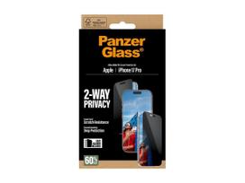 iphone 17 pro stikliukas - PanzerGlass PG25586 PanzerGlass ® 2-Way Privacy Screen Protector iPhone 17 Pro | Ultra-Wide Fit w. EasyAligner Skaidri ekrano apsauga Apple 1 vnt - 3 nuotrauka