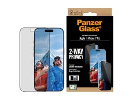 iphone 17 pro stikliukas - PanzerGlass PG25586 PanzerGlass ® 2-Way Privacy Screen Protector iPhone 17 Pro | Ultra-Wide Fit w. EasyAligner Skaidri ekrano apsauga Apple 1 vnt - 6 nuotrauka