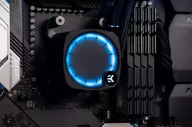 360mm vandens - EK Water Blocks AIO CR360 Lux D-RGB - 2 nuotrauka