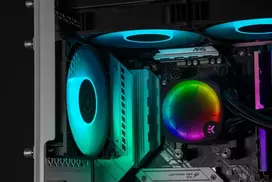 360mm vandens - EK Water Blocks AIO CR360 Lux D-RGB - 5 nuotrauka