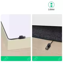 rj45 kabelis 3m - Ugreen LAN Cable / 6e cat / RJ45 / 3m / Black - 6 nuotrauka