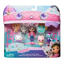 gabbys dollhouse - Figūrėlių rinkinys, su priedais Spin Master Gabbys Dollhouse CatVenture Crew, įvairių spalvų - 2 nuotrauka