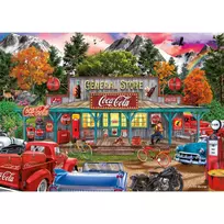puzzle deliones 1000 - Schmidt Spiele Coca-Cola Store, 1000 det. - 2 nuotrauka