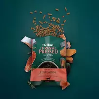 salto spaudimo maistas - Tribal Fresh Pressed Adult Salmon 2.5 kg - 4 nuotrauka