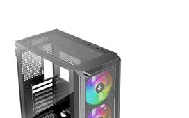 micro atx korpusas - Kompiuterio korpusas Xilence XILENT BLADE II X613, juoda - 3 nuotrauka