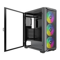 micro atx korpusas - Kompiuterio korpusas Xilence XILENT BLADE II X613, juoda - 5 nuotrauka