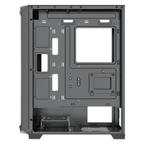 micro atx korpusas - Kompiuterio korpusas Xilence XILENT BLADE II X613, juoda - 12 nuotrauka