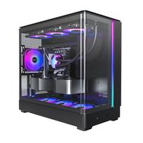 micro atx korpusas - Montech KING 15 PRO Juodas (Black) - 5 nuotrauka