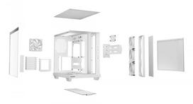 micro atx korpusas - be quiet! Light Base 500 LX Baltas (White) - 3 nuotrauka