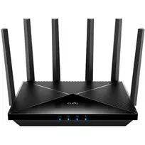 routeris - Cudy WR11000 BE11000 Tri-Band Wi-Fi 7, Juodas (Black) - 4 nuotrauka