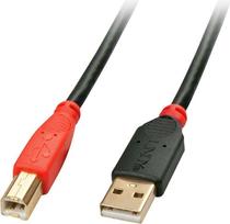 active usb cable 15m - Lindy USB 2.0 Aktiv Typ A/B M/M 15m - 2 nuotrauka