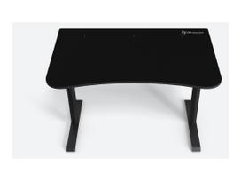 kompiuterinis stalas - Kompiuterinių žaidimų stalas Arozzi Arena Small, 71 cm x 114 cm, 71 cm, juoda sp. - 7 nuotrauka