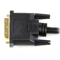 kabelis hdmi dvi - StarTech.com HDDVIMM2M HDMI į DVI-D kabelis 2 m Juodas (Black) - 2 nuotrauka