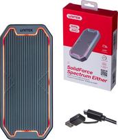 nvme korpusas - Unitek S1210B M.2 NVMe/SATA korpusas RGB, Pilkas (Grey) - 5 nuotrauka