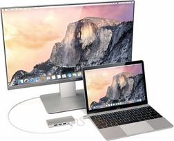 kabelis hdmi hdmi 1.8 - Stotis / replikatorius Satechi USB-C (ST- TCMA2S) - 3 nuotrauka