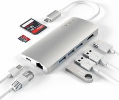 kabelis hdmi hdmi 1.8 - Stotis / replikatorius Satechi USB-C (ST- TCMA2S) - 5 nuotrauka