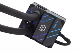 alphacool eisbaer - Alphacool Eisbaer Pro Aurora 420 CPU AIO Water Cooling Kit - 6 nuotrauka